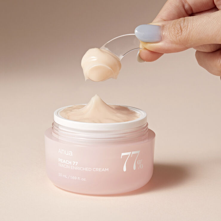 Peach 77% Niacin Enriched Cream