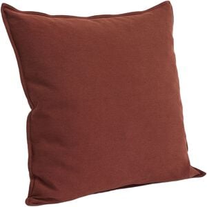 Linen Cushion-50 x 50-Iron red