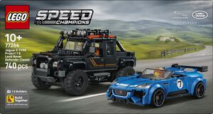 Jaguar Project 7 og Land Rover Defender 77264