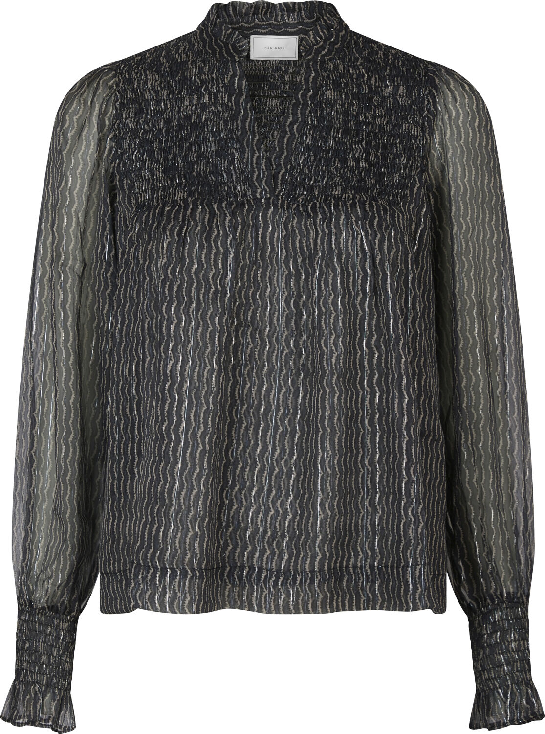 Jilliana Print Blouse