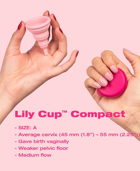 Lily Cup Compact A Menstruationskop