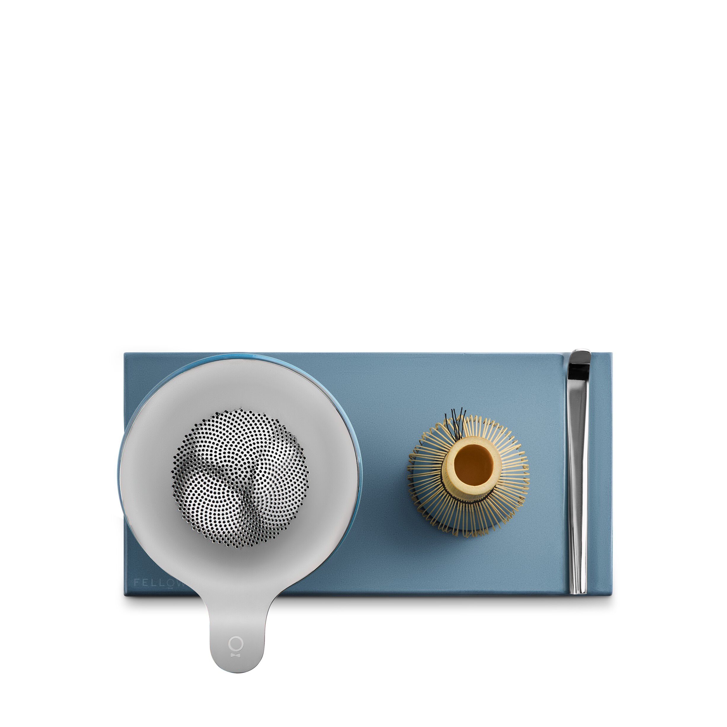 Matcha Set Hazy Blue Matching Ceramic Bowl