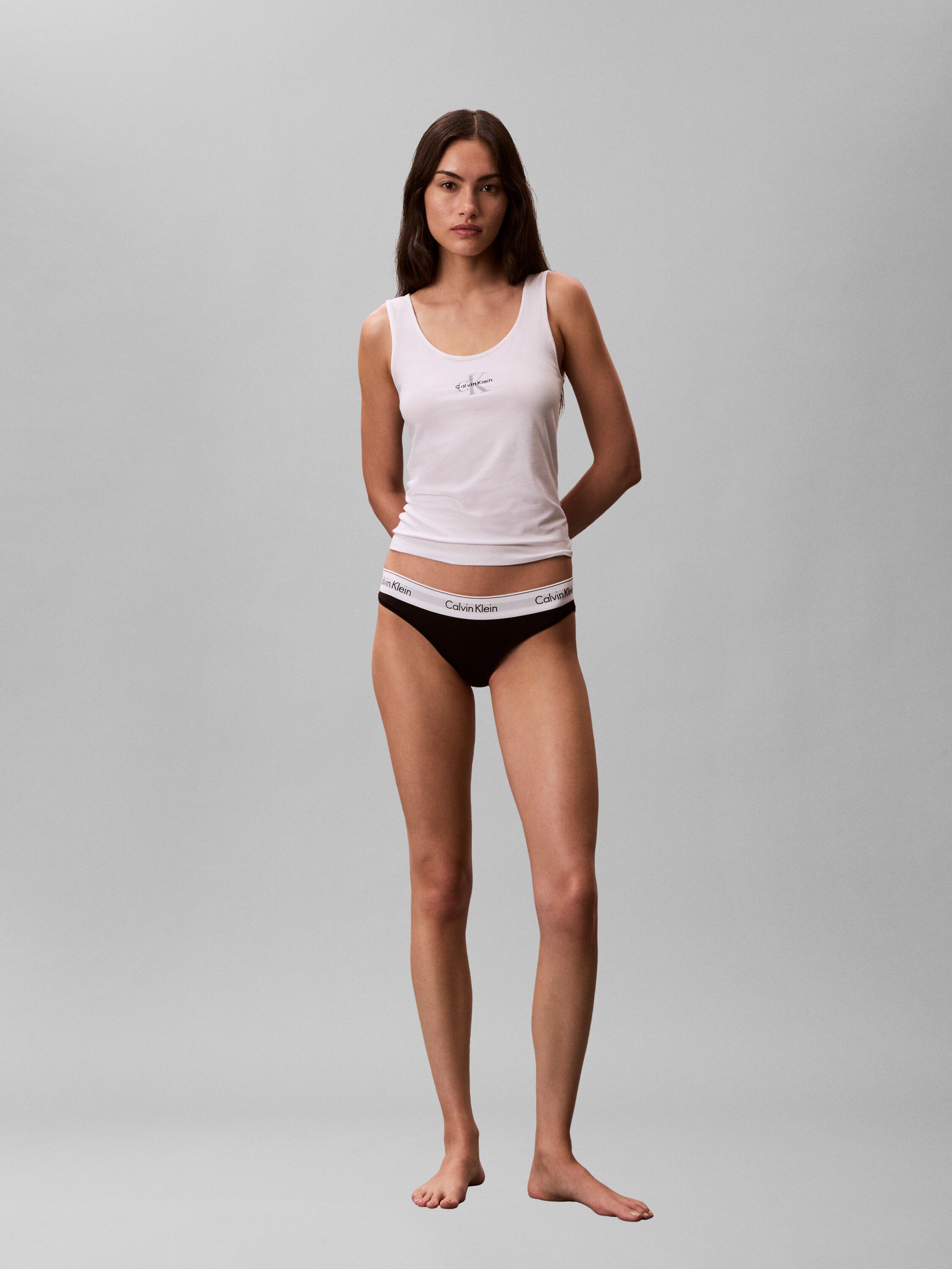 Monogram Logo Pyjama Tank Top