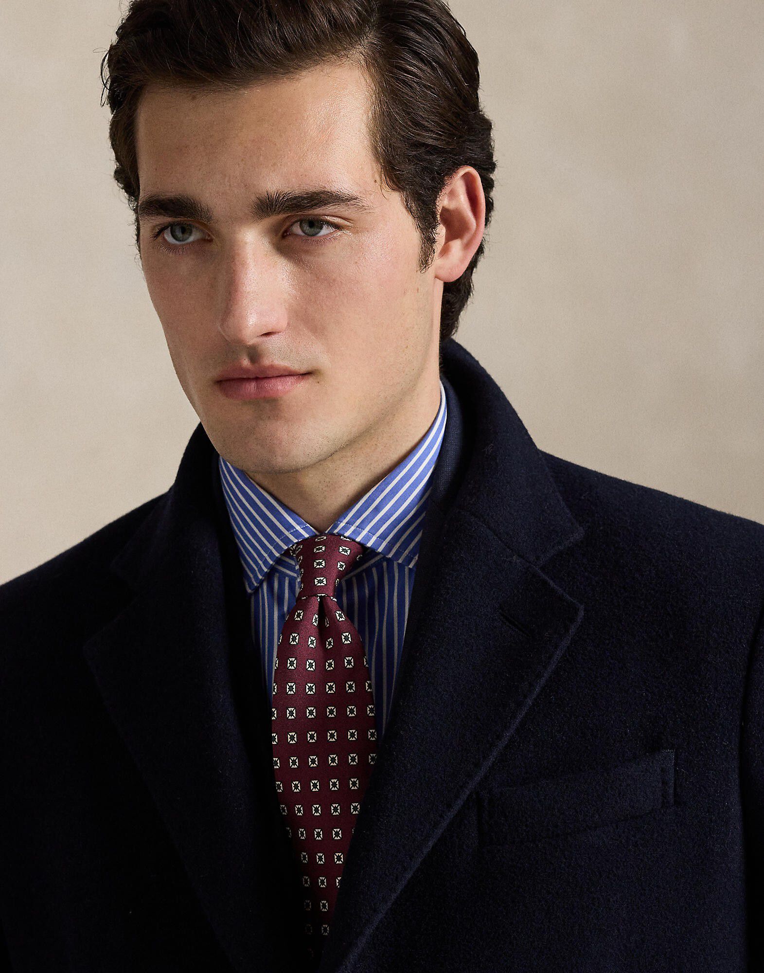 Tailored Melton Topcoat