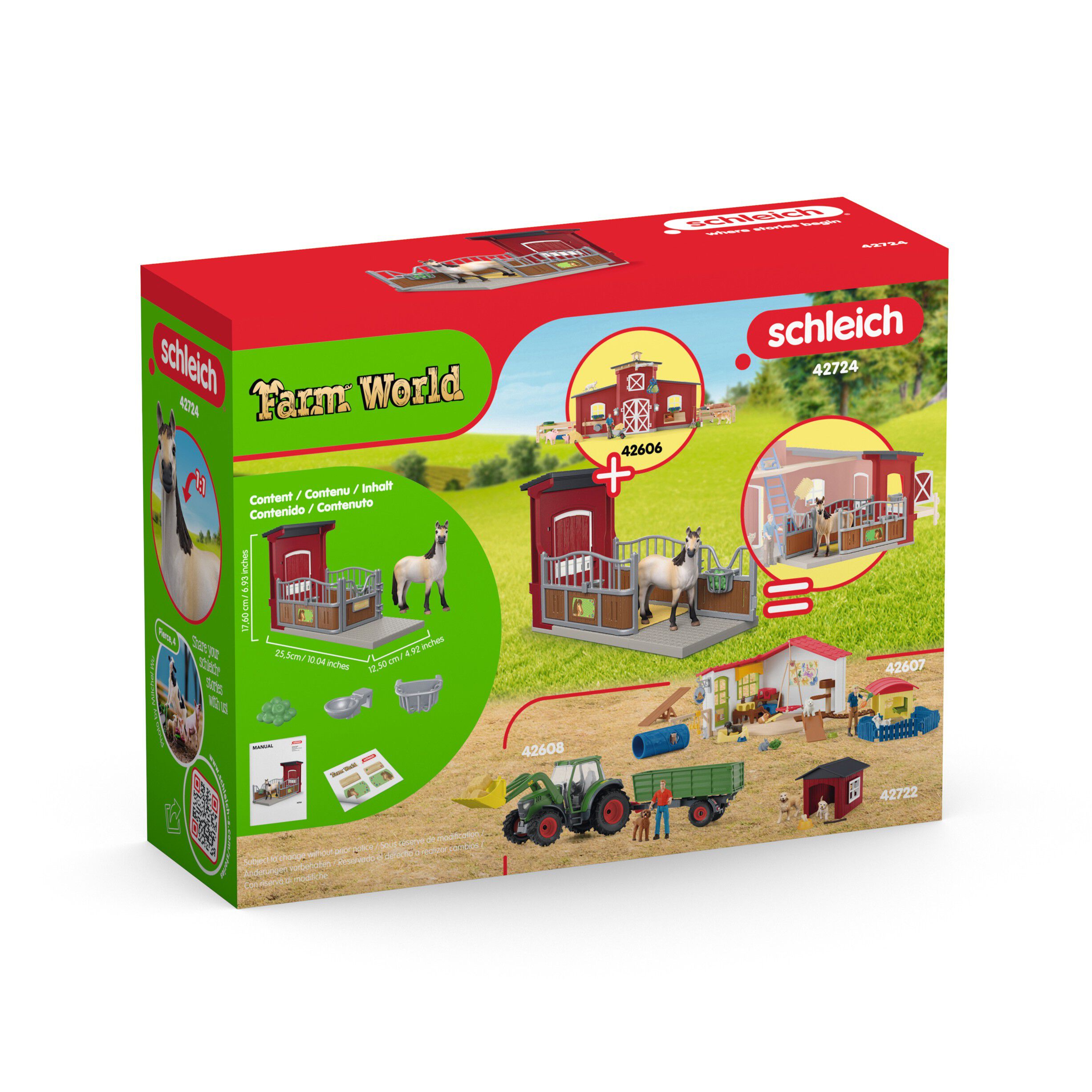 Schleich Ponybox with mus