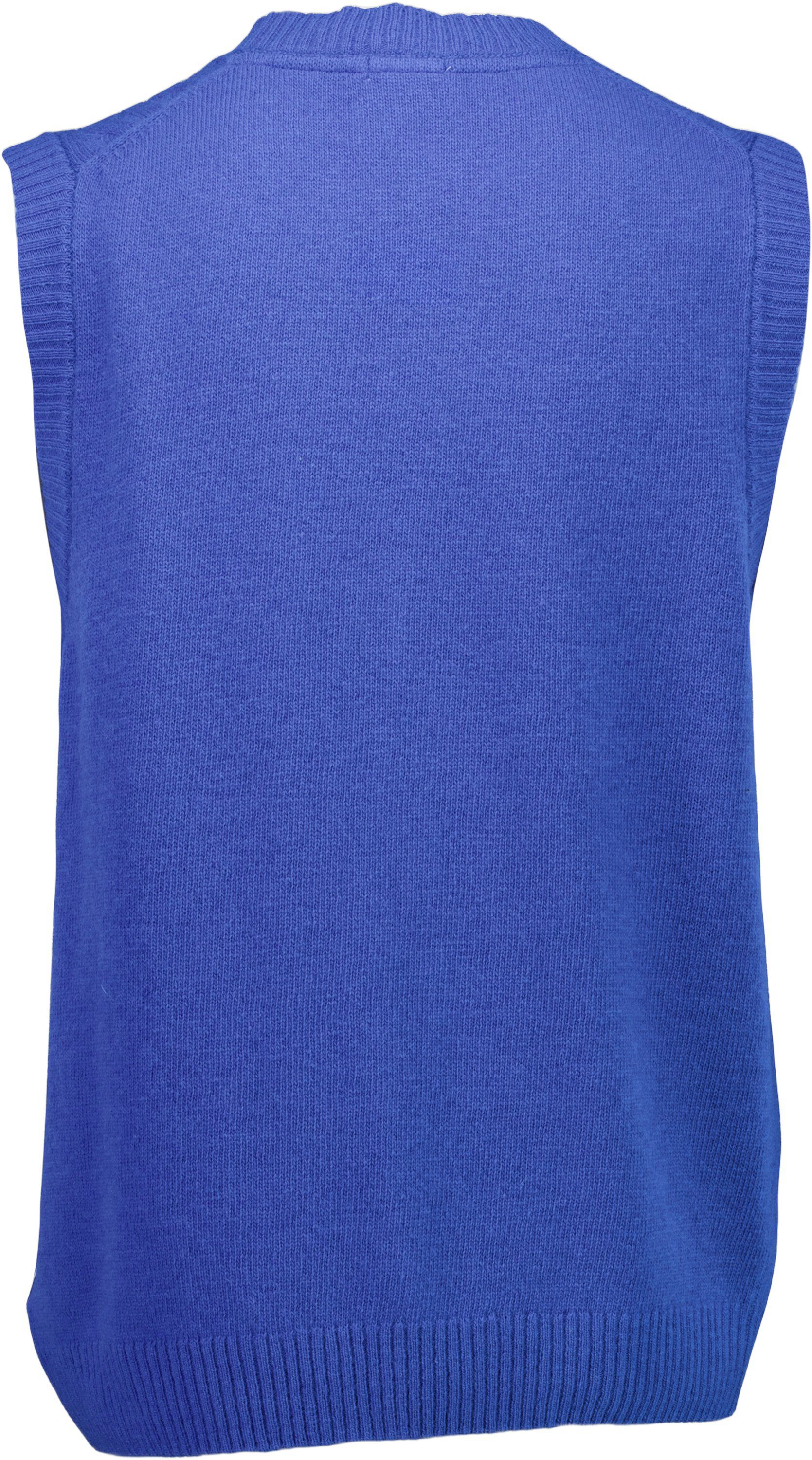 Lambswool button slipover