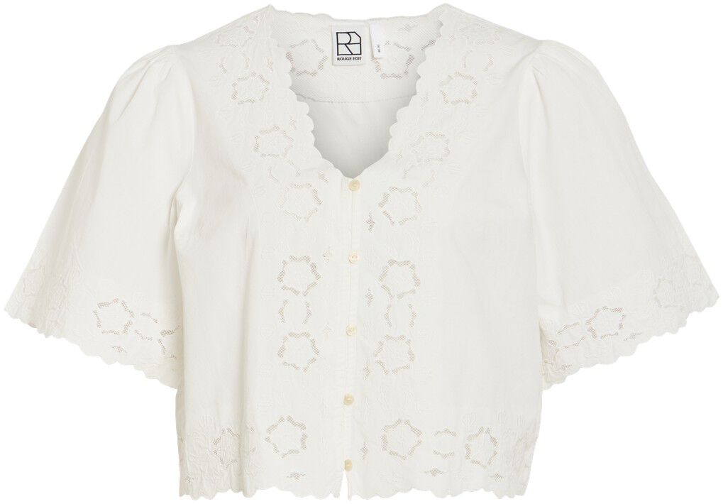 Rouamory 2/4 V-Neck Top/1