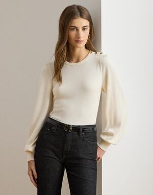COTTON MODAL-LS SWEATER