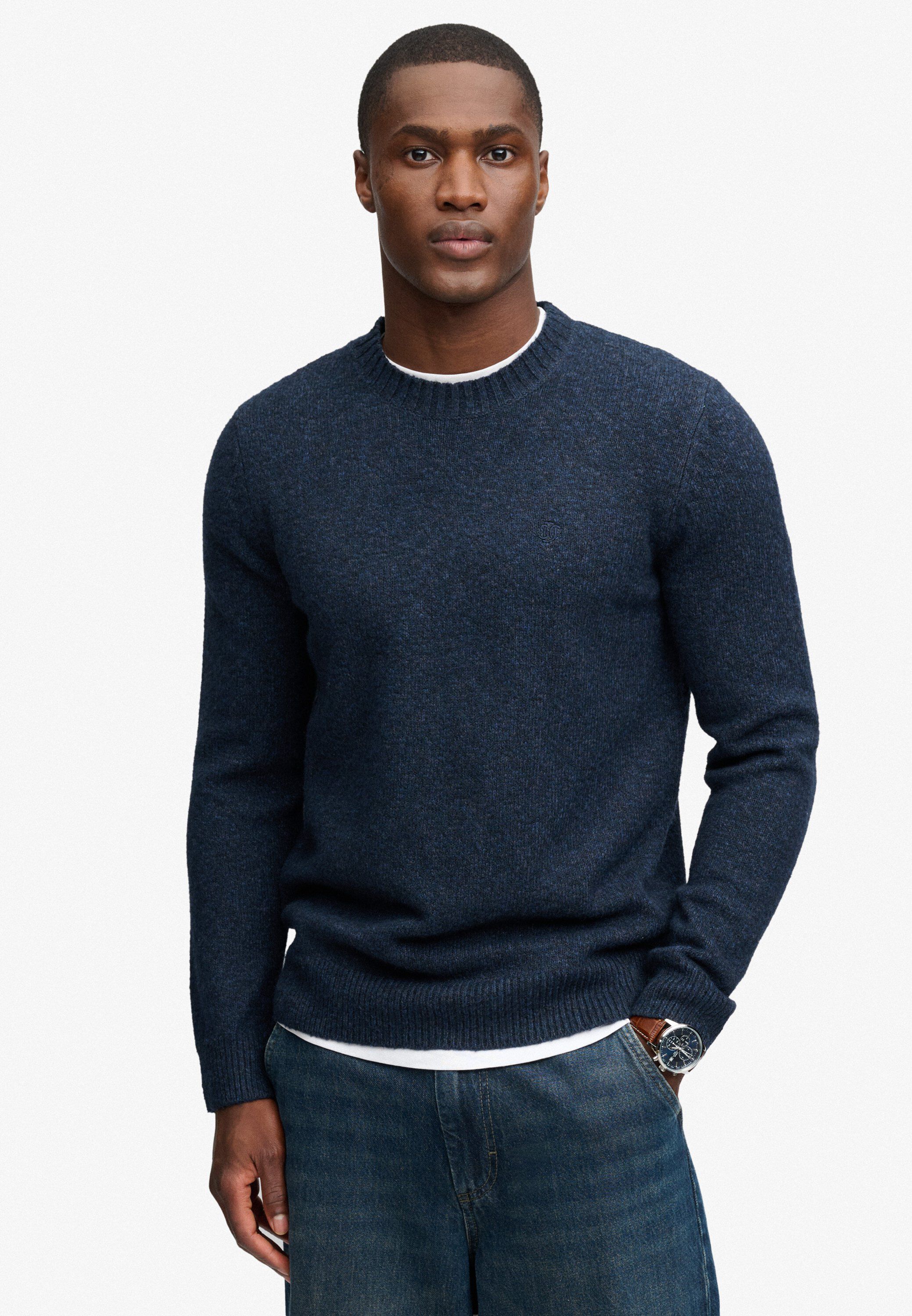 BRUSHED KNITTED JUMPER