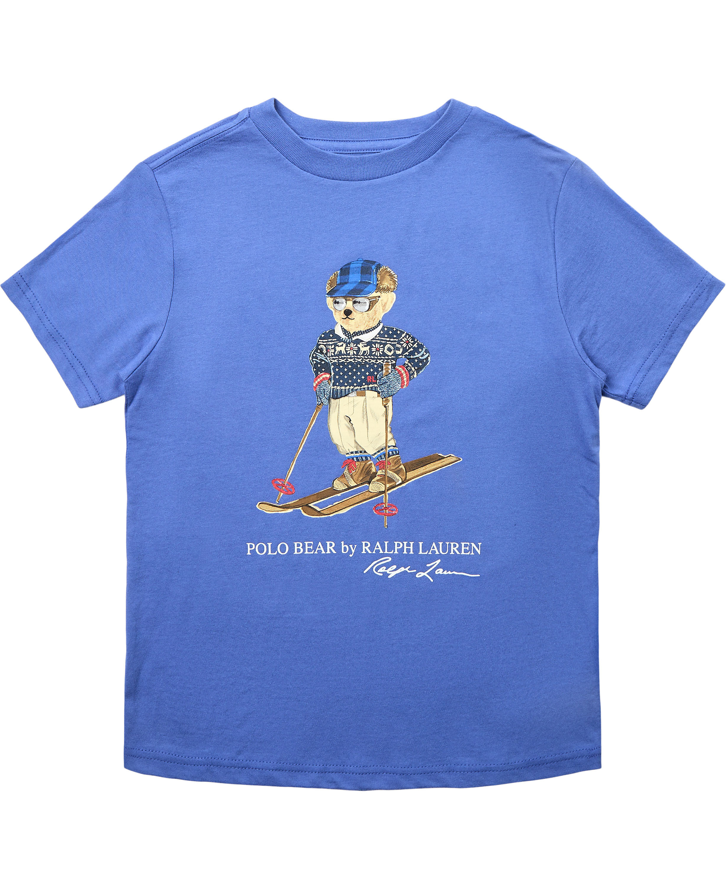polo bear cotton jersey tee