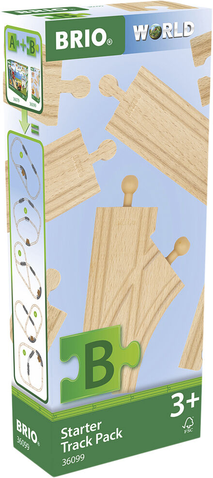 Brio Startpakke skinner