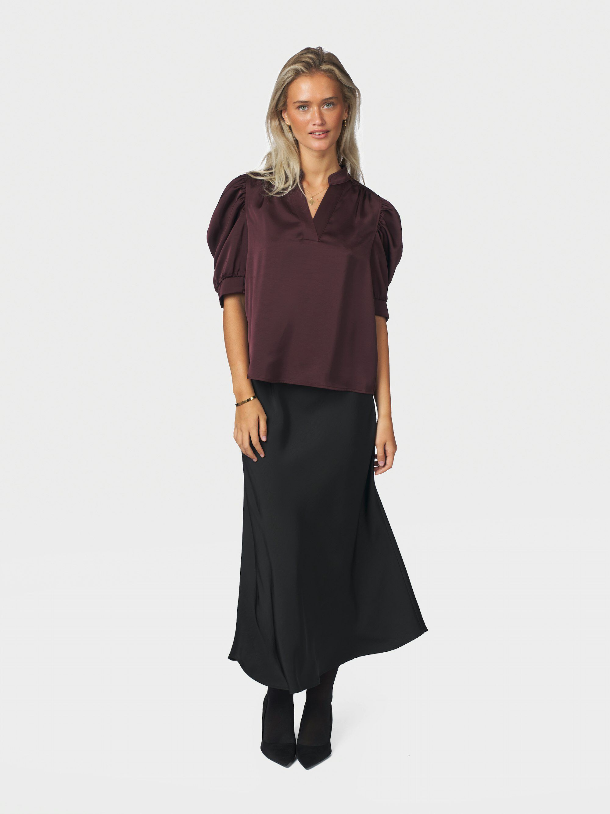 Roella Heavy Sateen Blouse