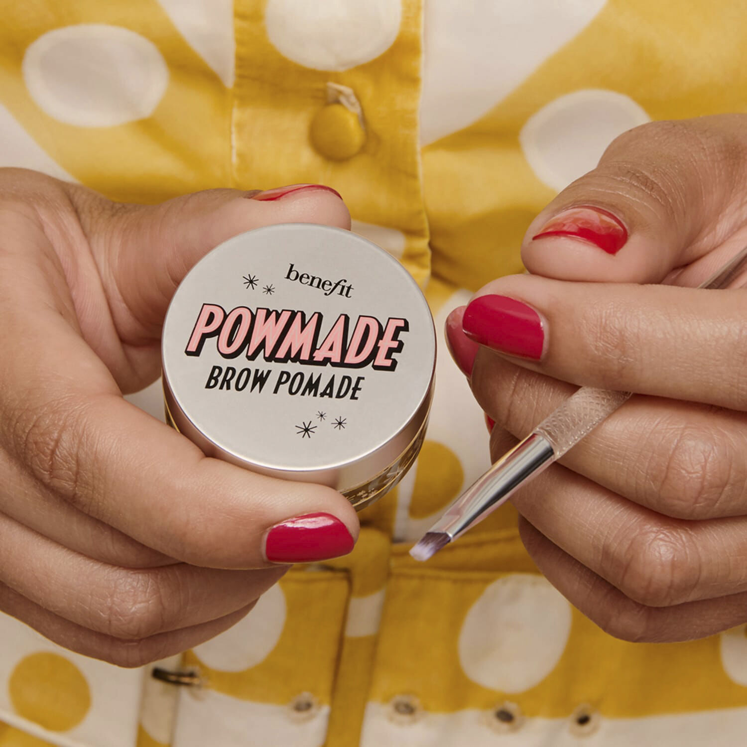 Dual-ended Angled Eyebrow Brush - Eyebrow brush & blending spoolie