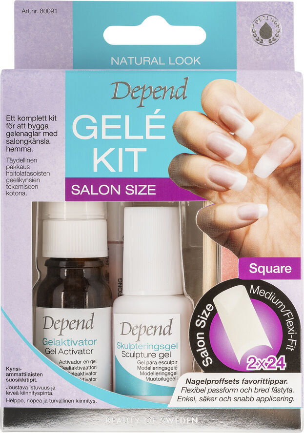 Gelekit Salon Size