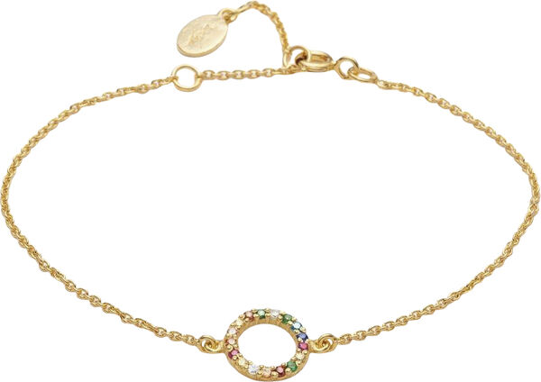 Partnership bracelet VERMEIL (925 Sterling silver gold plated 2. 5 mic