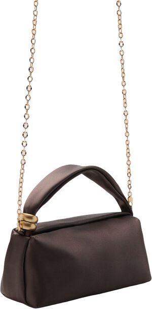 Metallic detail handbag