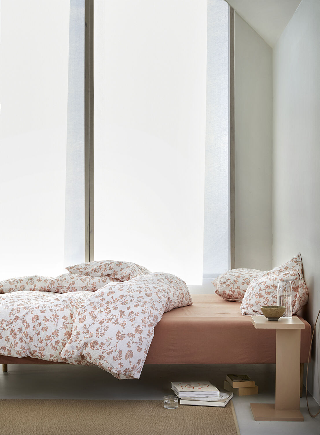 H&oslash;ie Aida dus orange 150x210/50x60