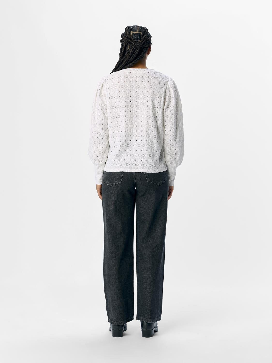 OBJLAILA L/S RE TOP NOOS