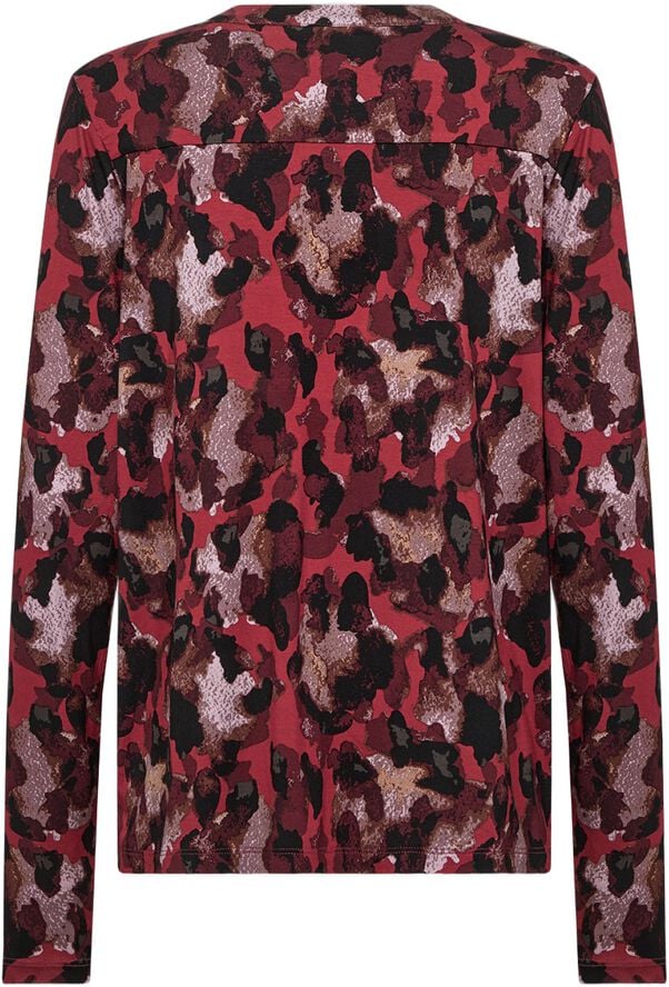 SC-MARICA AOP 341 Bluse Rød