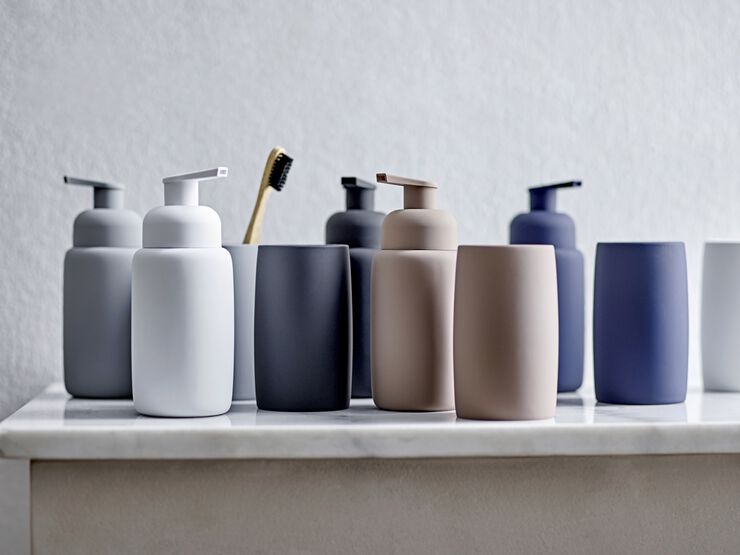 Tvålpump Mono svart Rubber Söd