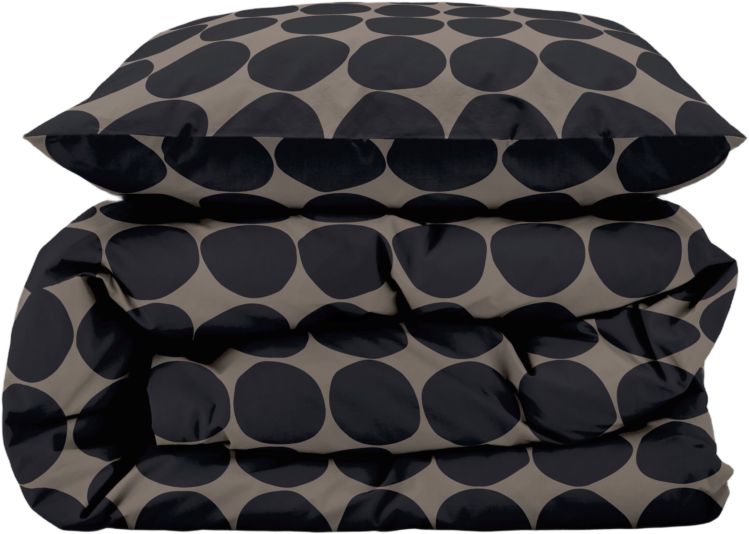 P&aring;slakanset 140 x 220 cm Bubbles Linen blue 100% Bomull