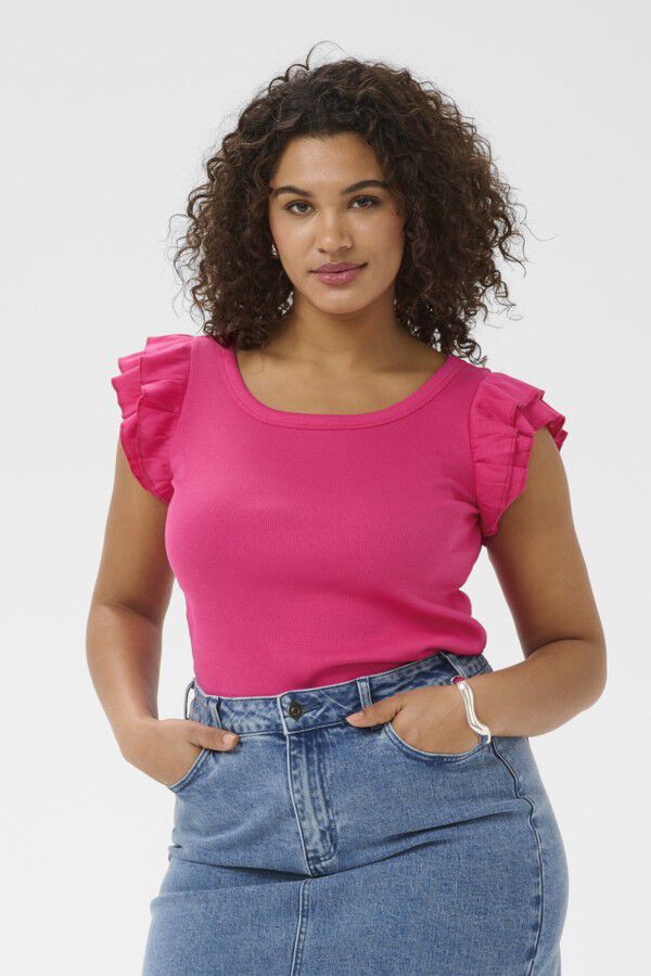 KCcarina Flounce Top