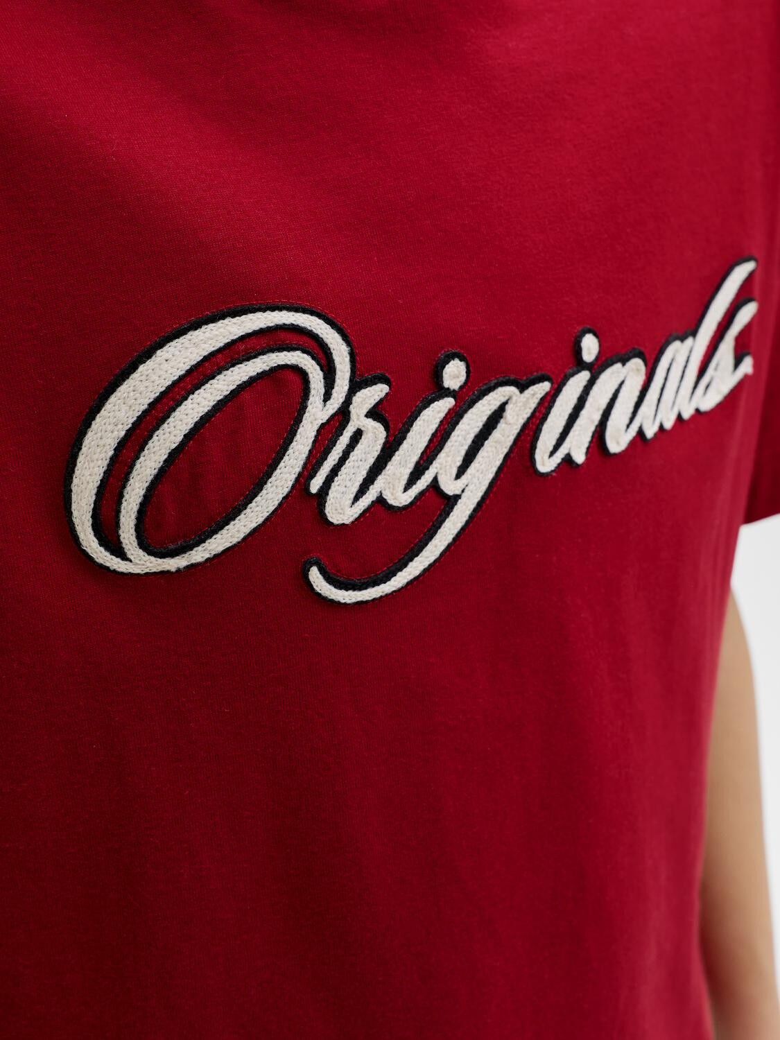 Jornantucket Emb Tee Ss Crew Neck Jnr