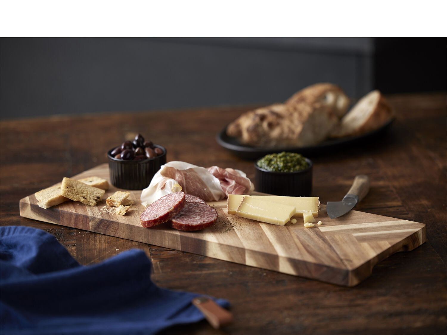 Serveringsbr&auml;da 45x16,5x1,9 cm Akaciatr&auml;