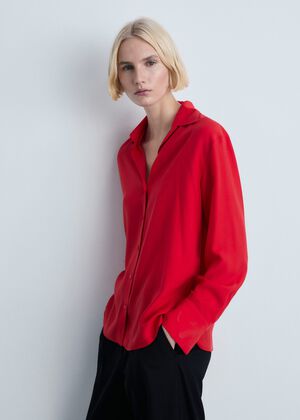 Lyocell fluid shirt