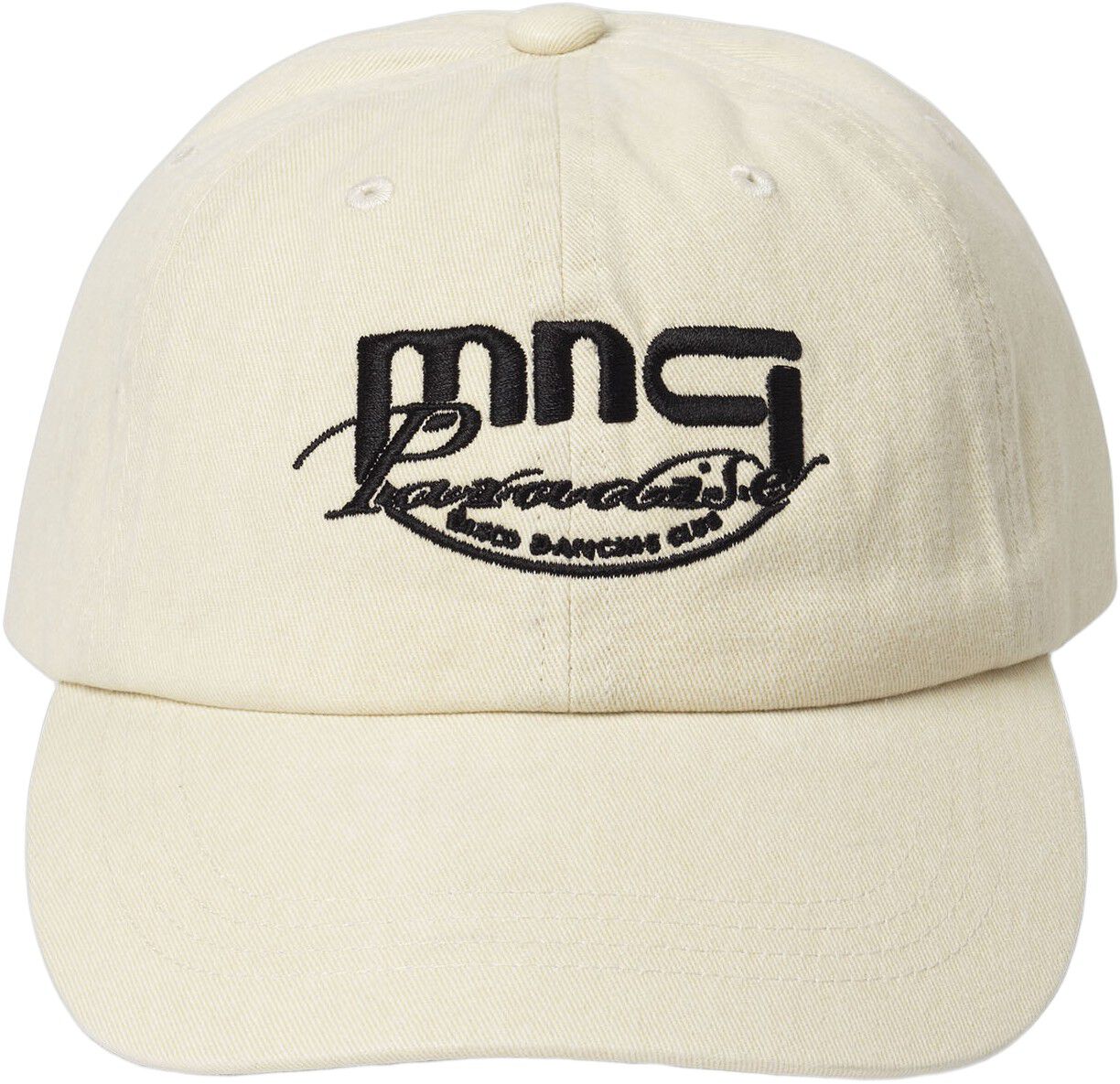 Washed Cotton Twill Coal Cap