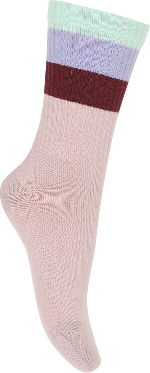 Wide stripes socks