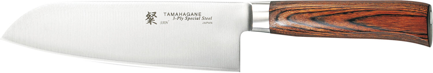 Santoku kniv 17,5 cm