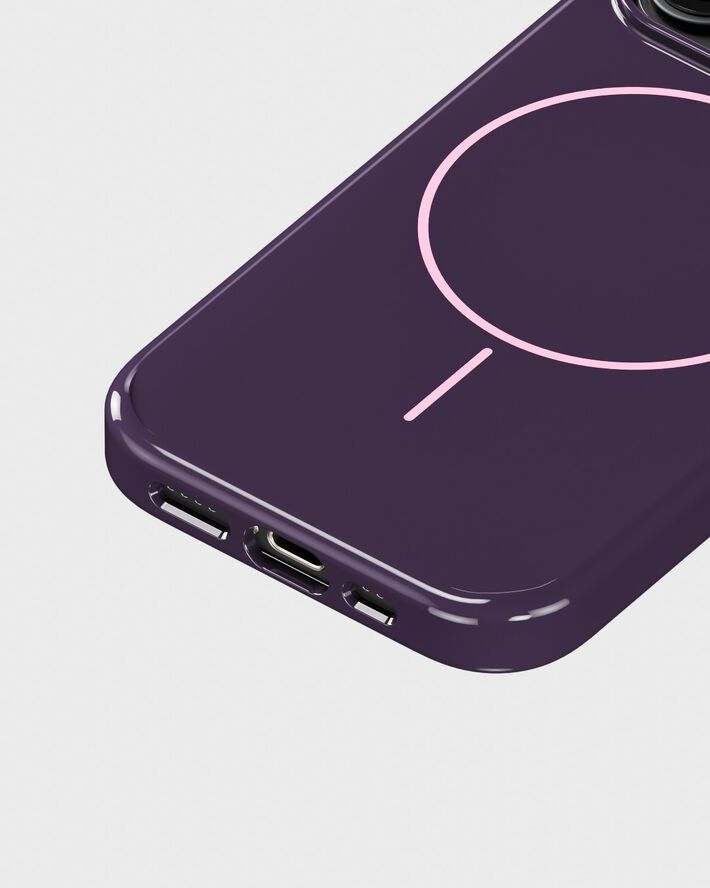 Mono Case Magsafe iPhone 16 Pro Deep Plum