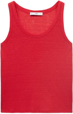 Strap linen top