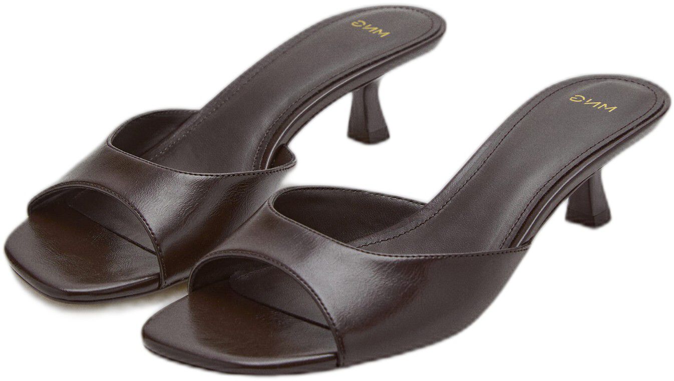 Kitten heel sandals
