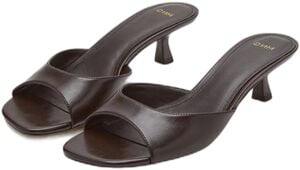 Kitten heel sandals