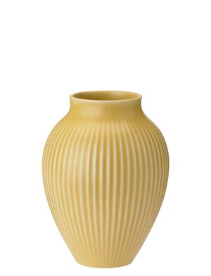 Knabstrup vas H 12. 5 cm yellow
