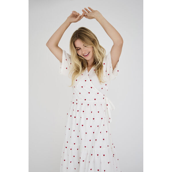 Caisa heart ancle dress