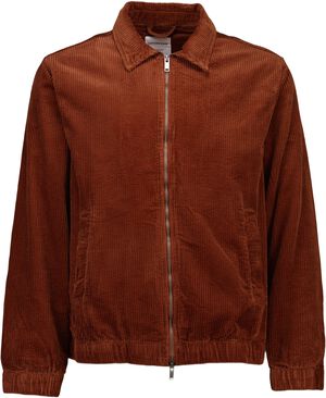 Corduroy zip jacket