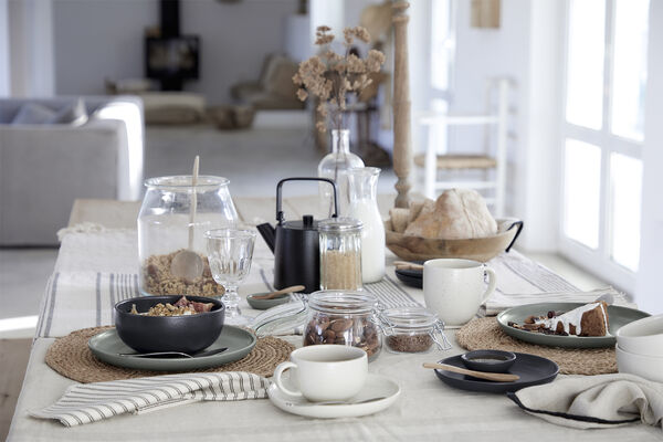 "Tallerken flat Pacifica 23 cm Artichoke Keramikk"