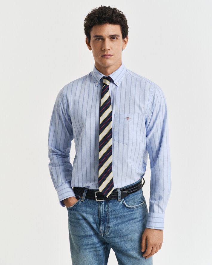 REG CLASSIC OXFORD STRIPE SHIRT