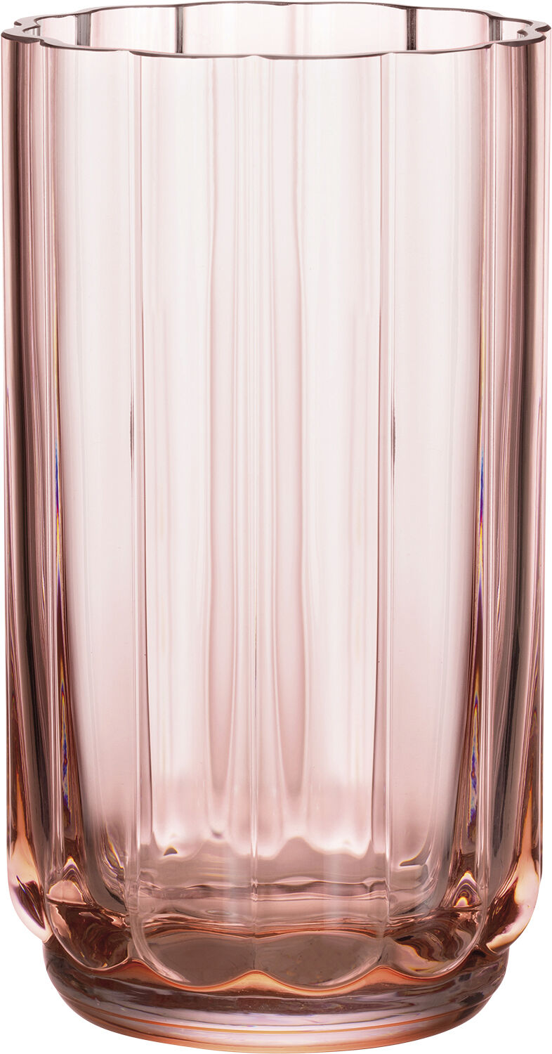 Play vase 18 cm salmon pink