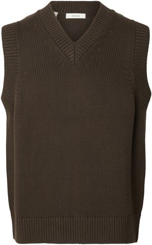 SLMBRAUN HEAVY KNIT VEST