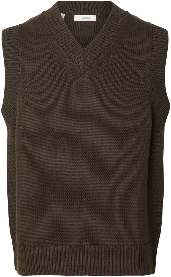 SLMBRAUN HEAVY KNIT VEST