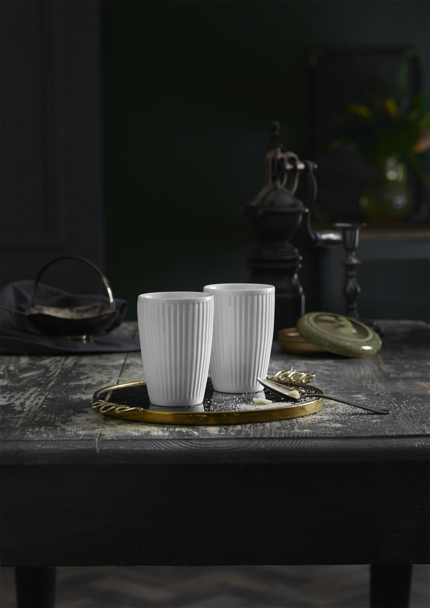 "Termokrus Pliss&Atilde;&copy; 25 cl 8 x 12 cm 2 stk. Hvit"