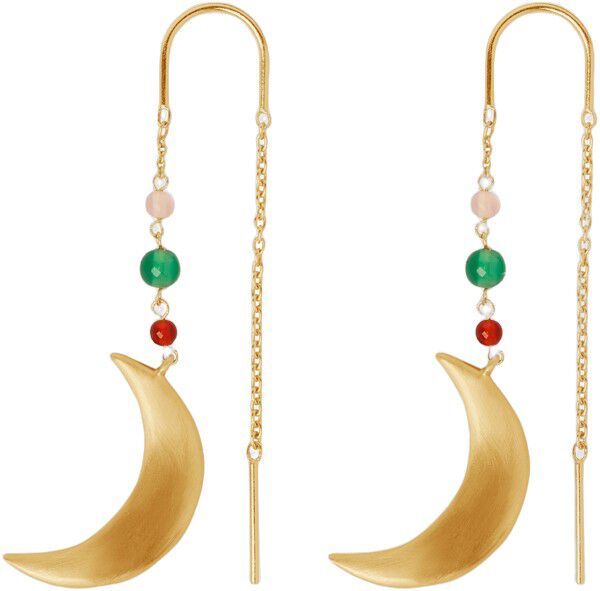 Summer Moon Earrings-GP