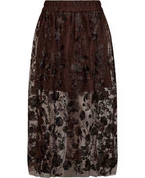 Fuschia skirt