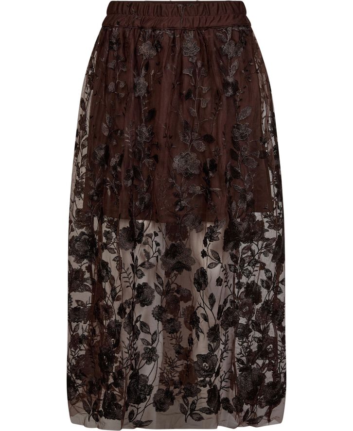 Fuschia skirt