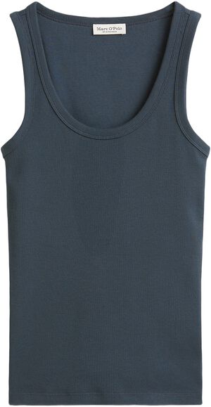 Top, deep round neck