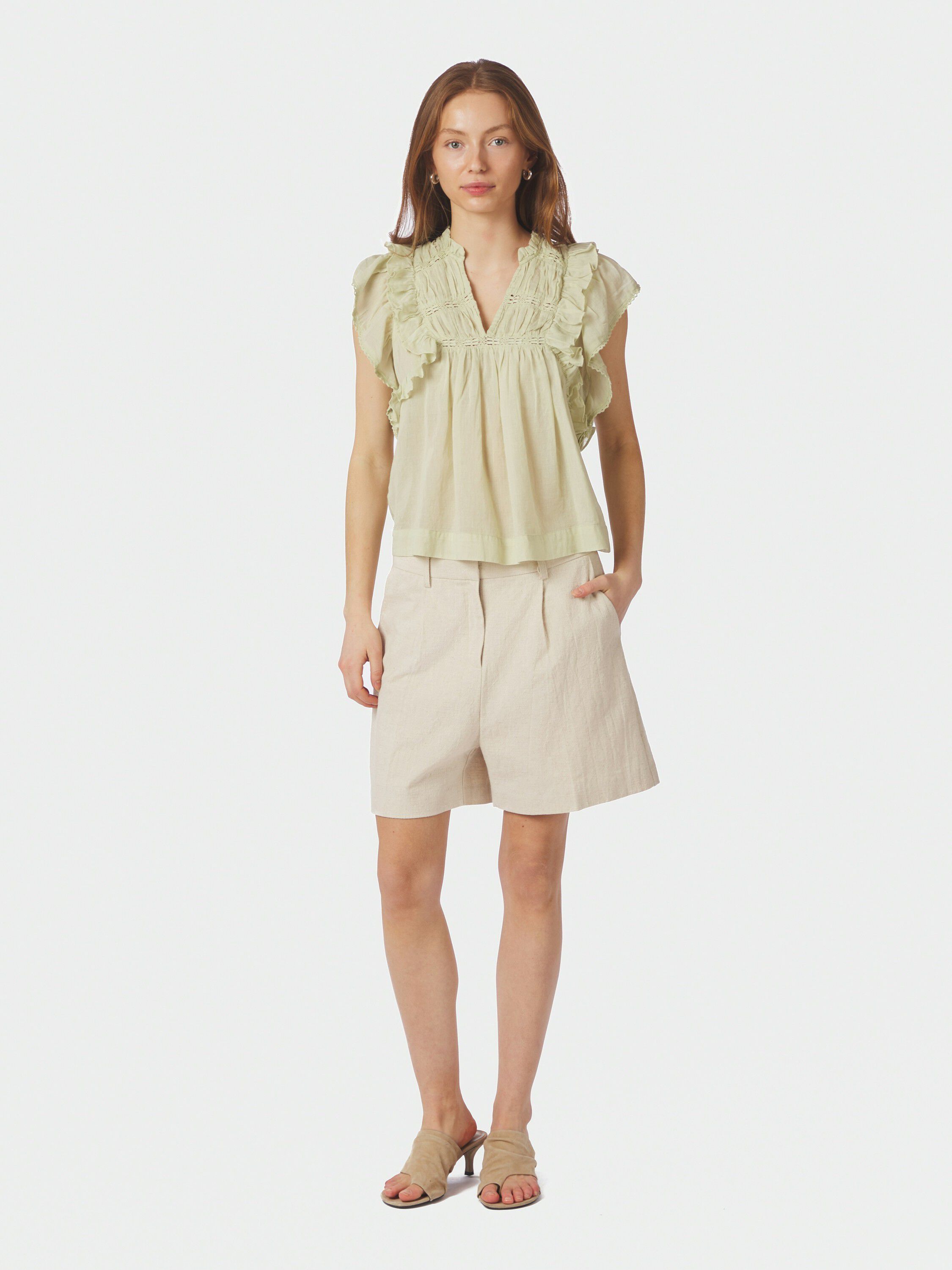 Jayla S Voile Top